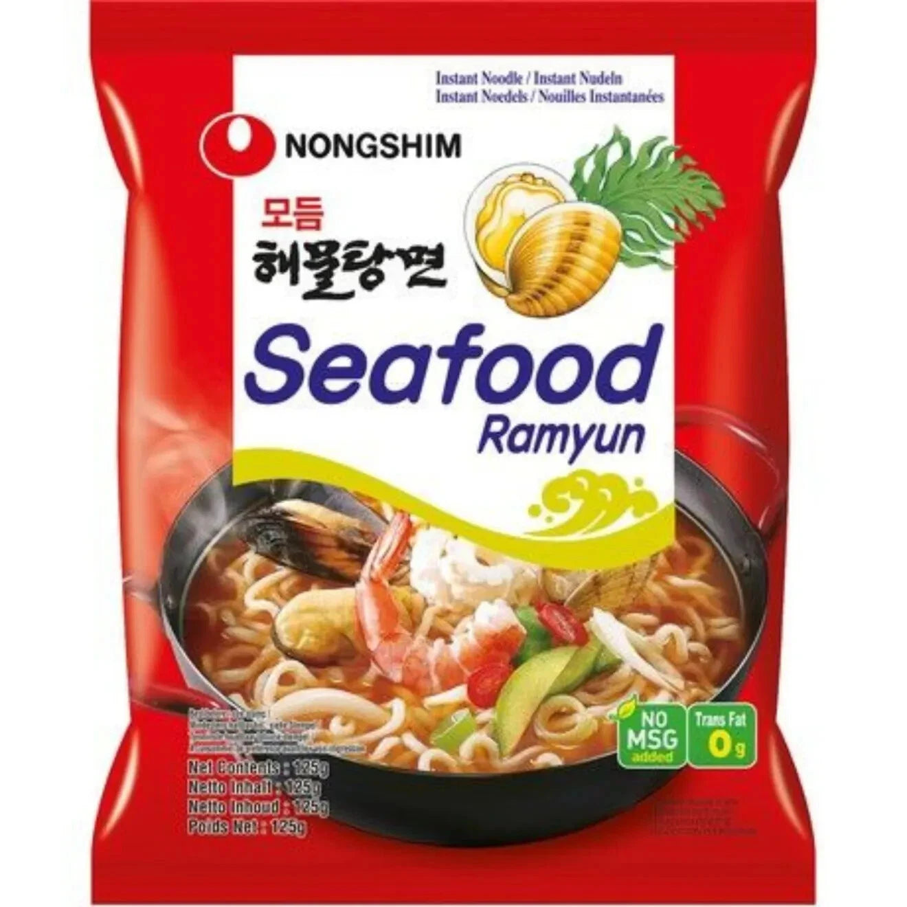 NONGSHIM Instant noodle seafood ramyun 125g